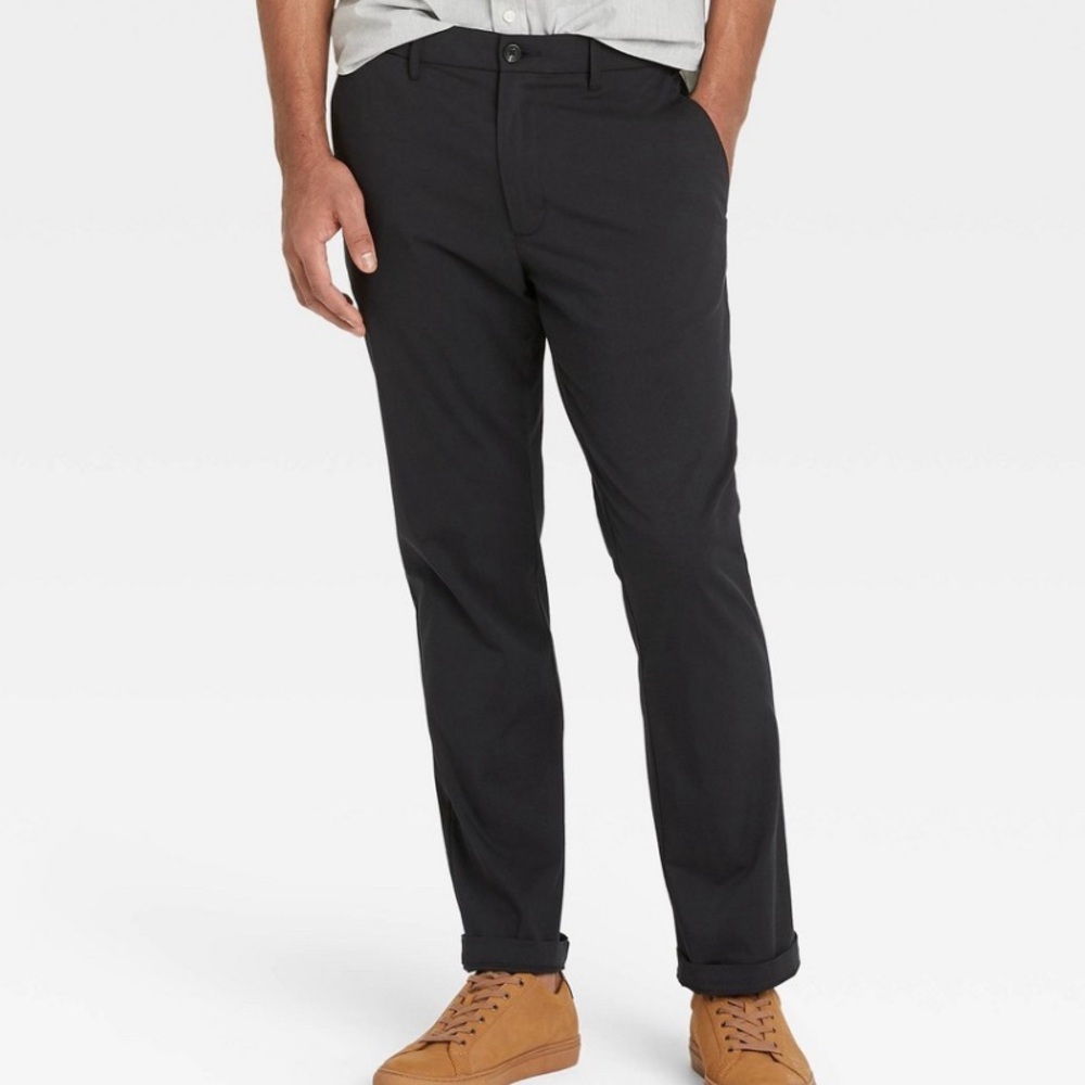 Goodfellow & Co Straight Tech Stretch Chino Pants Men's 32x30 Wrinkle Resistant